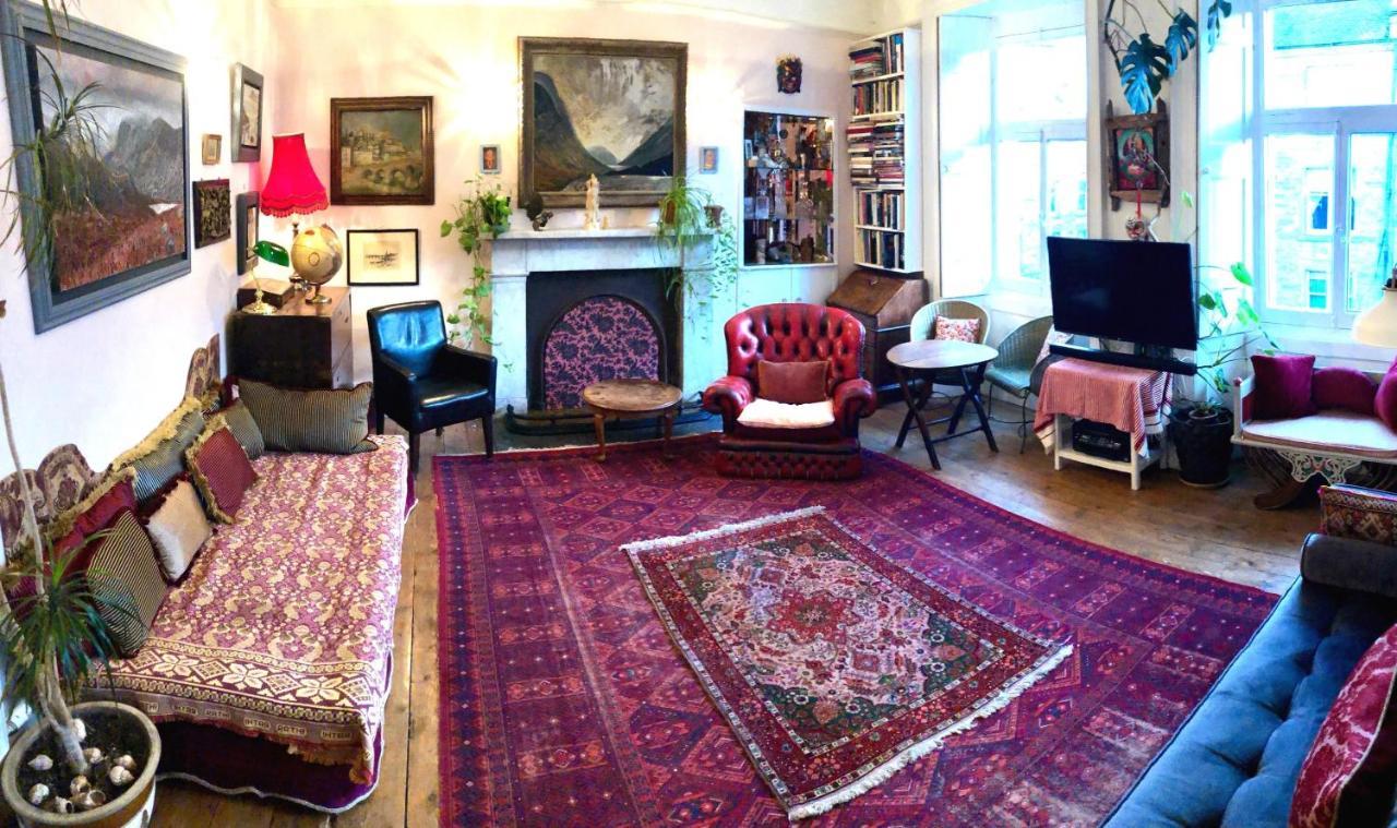Central Apartment With Parking, Original Art And Antiques Единбург Екстер'єр фото